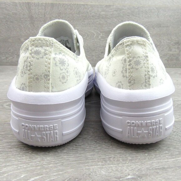 Converse Chuck Taylor All Star Move OX Floral Shoes Women's Size 8 NEW - Picture 10 of 15